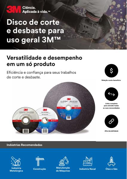 Capa: Abrasivos Corte e Desbaste